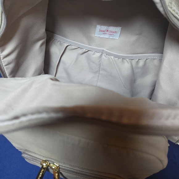 Isaac Mizrahi On The Go Essentials Backpack, Light Purple With Gold Accents main image 6
